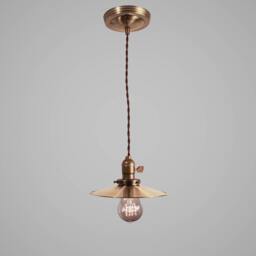 Industrial Lamp - Vintage Lighting Pendant With 8 - thumbnail 2