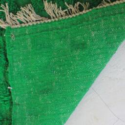 Moroccan Rug, Custom Fabulous Boujad Authentic, Azilal Green Carpet - thumbnail 4