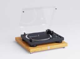 American Oak Isodeck Turntable Plinth - Isolation Platform Record Player Stand Player Plinth Hifi Rack Solid