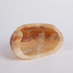Natural Alabaster Candleholder - thumbnail 3