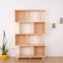 Zigzag Bookshelf, Handmade From Solid Pinewood - Zigzag - thumbnail 2