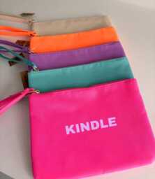 Personalised Kindle Case Wallet Flat Pouch