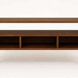 Handcrafted Solid Wood Multimedia Stand Cd Storage Cabinet - thumbnail 3