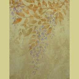 Wisteria Border Stencil - Reusable Wall Stencils For Diy Botanical Decor - thumbnail 3
