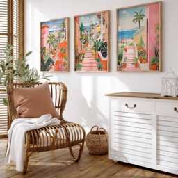 Set Of 3 Tenerife Poster, Spain Travel Print, Wall Art, Canary Islands Decor, Gift - thumbnail 3