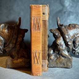 Horsepower Bookends, Cast Bronze Sculpture Of Horses By Canadian Artist Kindrie Grove - thumbnail 3