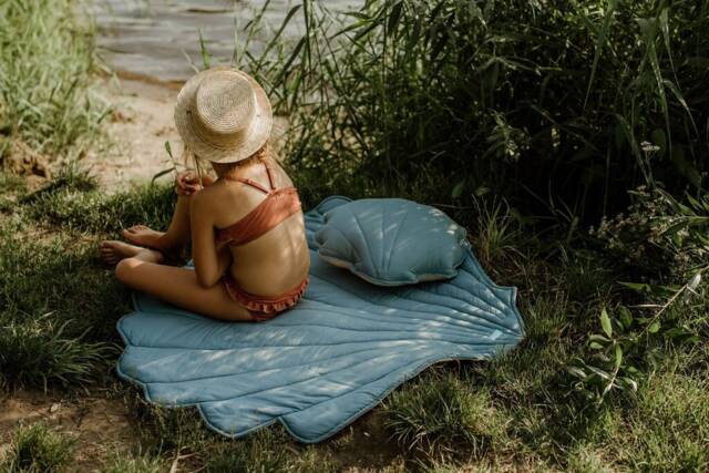 "Linen Shell Mat ""Eye Of The Sea" - image 1