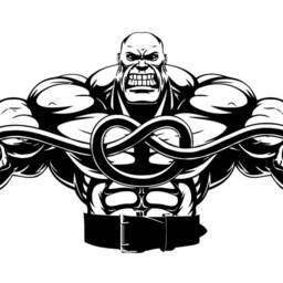 Weightlifter With Barbell Wall Art Sticker Bodybuilder Vinyl Mural Gym Poster Training Room Decoration Fitness Decal Sportive Decor 6Qpt - thumbnail 3
