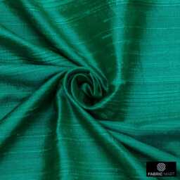 Light Emerald Green Silk Dupioni Curtain Panels - Rod Pocket, Grommet, Box Pleat, Three Pinch Pleat, Tab Top & Plain Ring Top - thumbnail 3