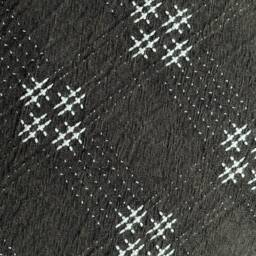 Vintage Hmong Hemp Pillow Brown Striped Lumbar, Bohemian Decor - thumbnail 3