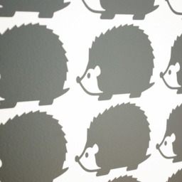 Cute Hedgehog Vinyl Wall Art Decals/stickers - Various Colours & Sizes - thumbnail 2