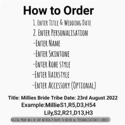 Personalised Bridesmaid Print, Bridal Party Print, Bride Gift, Bride Keepsake, Wedding Gift For Bride, Bride Tribe - thumbnail 2