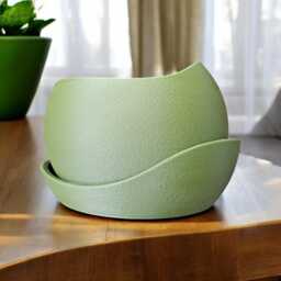 Modern Planter - Sleek Minimalist Design - Multiple Colours Indoor Plant Pot 3D Printed UK Made - thumbnail 1