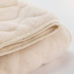 Merino Wool Blanket/ Winter Fluffy Blanket, Baby Handmade Warm Weighted Duvet Bedroom - thumbnail 2