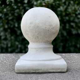 Concrete Sphere Statue Large Cement Ball Garden Decor Stone Ornament Modern Minimalist Yard Sculpture Front Door Decoration Gift - thumbnail 2