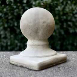 Concrete Sphere Statue Large Cement Ball Garden Decor Stone Ornament Modern Minimalist Yard Sculpture Front Door Decoration Gift - thumbnail 1