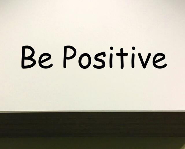Classroom Design Ideas, Wall Decal, Office Wall Decal, Be Positive - image 1