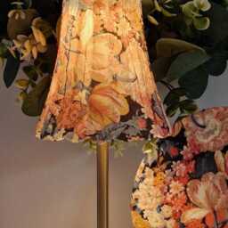 Cordless Touch Lamp. Beautiful Decoupaged Gisela Graham Inspired Usb Rechargeable Lamp.other Designs Available.cordless - thumbnail 2