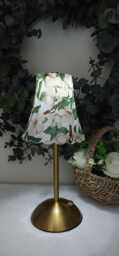 Cordless Touch Lamp. Beautiful Decoupaged Gisela Graham Inspired Usb Rechargeable Lamp.other Designs Available.cordless - thumbnail 1