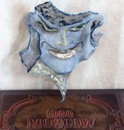 ???????????? ???????????????? Metal Wire Mesh Wall Hanging Sculpture Filipp Kirkorov. Celebrity. Russian Pop Singer. Ooak. 3D Art. Diy - thumbnail 1