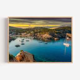Mallorca Bay Photography Print - Spanish Coastal Wall Art Poster Seaside Home Decor - thumbnail 2