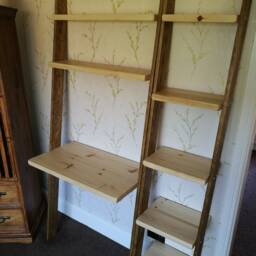 Lean To Bookcase Ladder Shelf - thumbnail 4