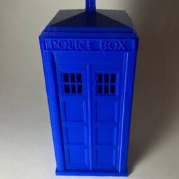 Doctor Who Tardis - 3D Printed - thumbnail 3