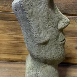 stone Garden Easter Island Head/ Moai/ Tiki Concrete Ornament - thumbnail 4