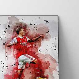 Martin ??degaard Poster - Football Wall Art Print Ref #434 - thumbnail 2