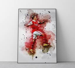 Martin ??degaard Poster - Football Wall Art Print Ref #434 - thumbnail 1