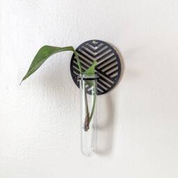 Wall Hanging Graphic Circle Propagation Vase - thumbnail 2