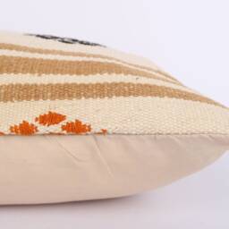 Handmade Turkish Kilim Pillow Cover Vintage Home Decor - 16x24 - thumbnail 3