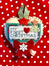 My First Christmas Personalised Tree Decoration First Christmas Decoration Keepsake Gift Babys - thumbnail 1