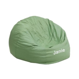Custom Designed Bean Bag Chair For Kids With Personalized Name - thumbnail 4