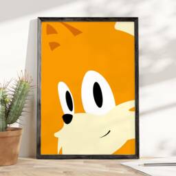 Tails - Sonic The Hedgehog Poster Print Gamer Wall Art - Unframed - thumbnail 2