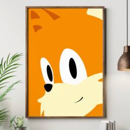 Tails - Sonic The Hedgehog Poster Print Gamer Wall Art - Unframed - thumbnail 3