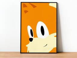 Tails - Sonic The Hedgehog Poster Print Gamer Wall Art - Unframed - thumbnail 1