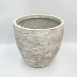 Algar Beige Plant Pot 34cm Composite Indoor/Outdoor Planter - thumbnail 3