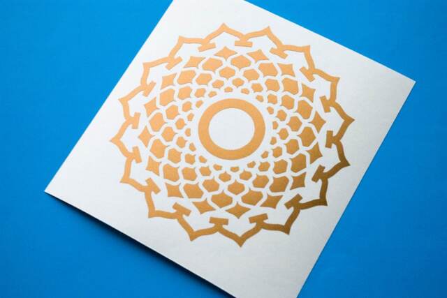 Sahasrara Chakra Decal, Sticker, Yoga Wall Decoraton, Wall Stickers, Decals, Crown Chakra Laptop Decoration, Stickers - image 1