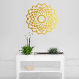 Sahasrara Chakra Decal, Sticker, Yoga Wall Decoraton, Wall Stickers, Decals, Crown Chakra Laptop Decoration, Stickers - thumbnail 3