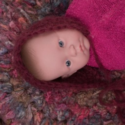 Newborn Baby Photography Prop Basket Stuffer, Rug For Newborn Photos, Photo Blanket, Liner, Add Texture To Images - thumbnail 2