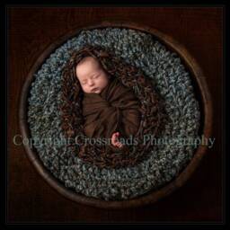 Newborn Baby Photography Prop Basket Stuffer, Rug For Newborn Photos, Photo Blanket, Liner, Add Texture To Images - thumbnail 4
