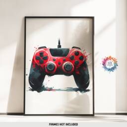 Personalised Gamer Poster Set - 3 Gaming Prints - Game Boys Bedroom Decor Room Picture Print Video Wall Art - thumbnail 3