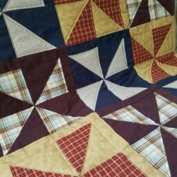 Memory Blanket/Remembrance Quilt Tee Shirt Blanket T-Shirt Blanket/ Clothing Tie - thumbnail 3