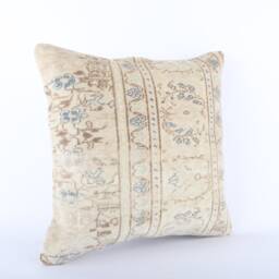 Vintage Turkish Kilim Pillow Cover Bohemian Cushion, 18''x18'' - thumbnail 2