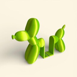 Balloon Dog Bookend, Quirky Shelf Decor, Unique Gifts - thumbnail 4