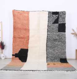 Custom Moroccan Rug, Colorful Berber Authentic Beni Ouarain Rug - thumbnail 1
