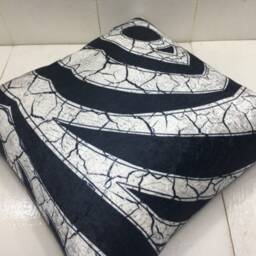 Ikat Silk Pillow Cover - 16x16, Handwoven Accent - thumbnail 4