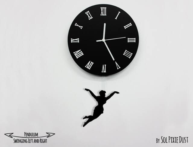 Circus Woman - Pendulum Wall Clock - image 1