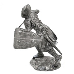 Tin 54mm Italy. Florence Knight 13Th Century Metal Miniature - thumbnail 2